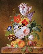 unknow artist Floral, beautiful classical still life of flowers 015 Germany oil painting reproduction
